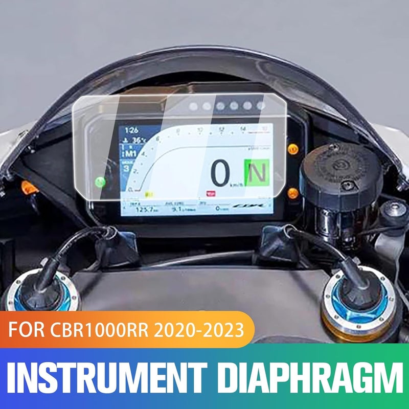 HAONEL Instrument Film Dashboard Screen Protector Replacement for Honda CBR1000RR Fireblade/SP 2020-2024 Cluster Display Screen Protective Cover - Image 2
